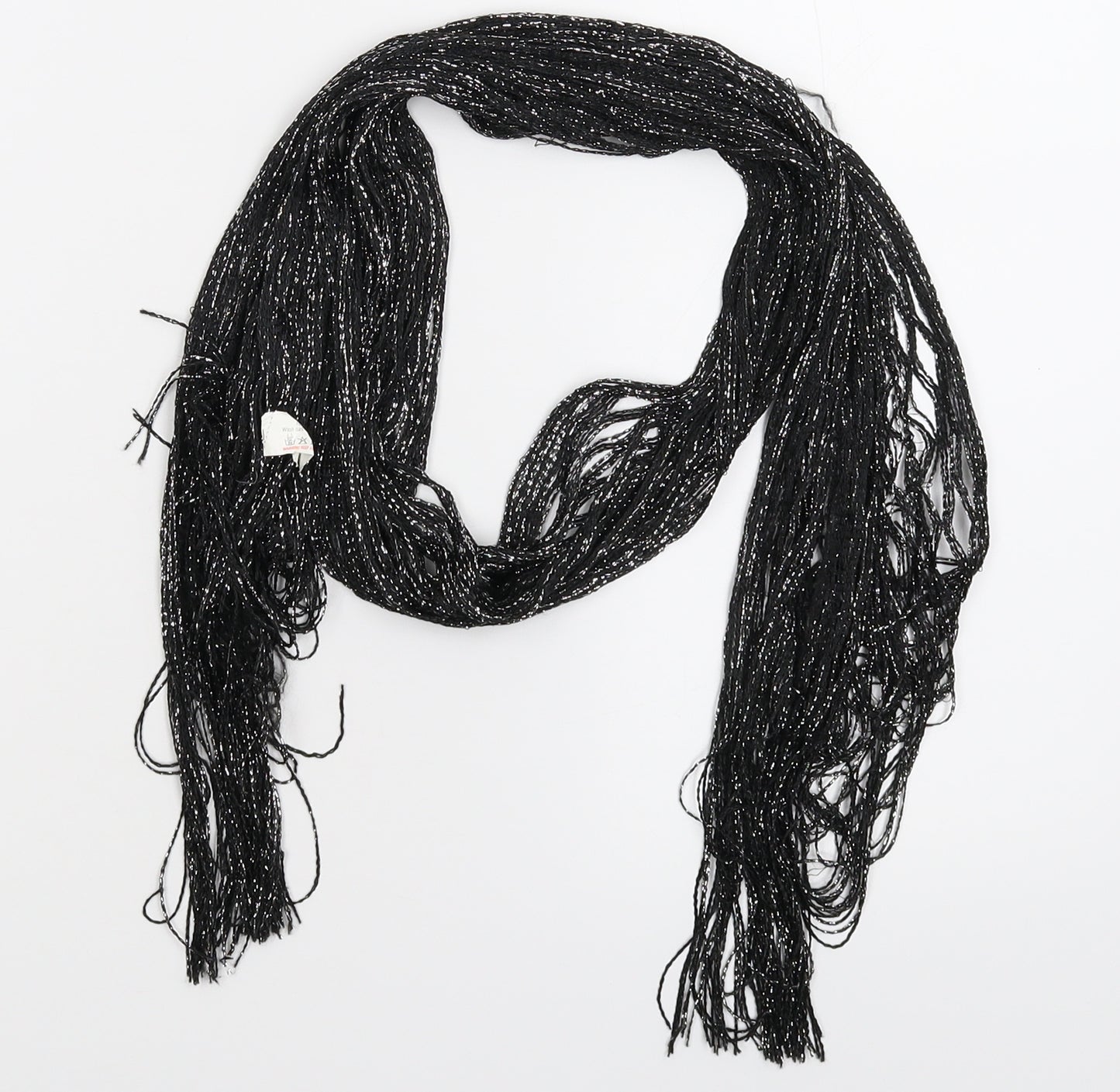 Preworn Womens Black    Shawl/Wrap