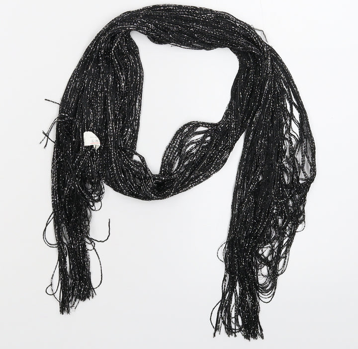 Preworn Womens Black    Shawl/Wrap