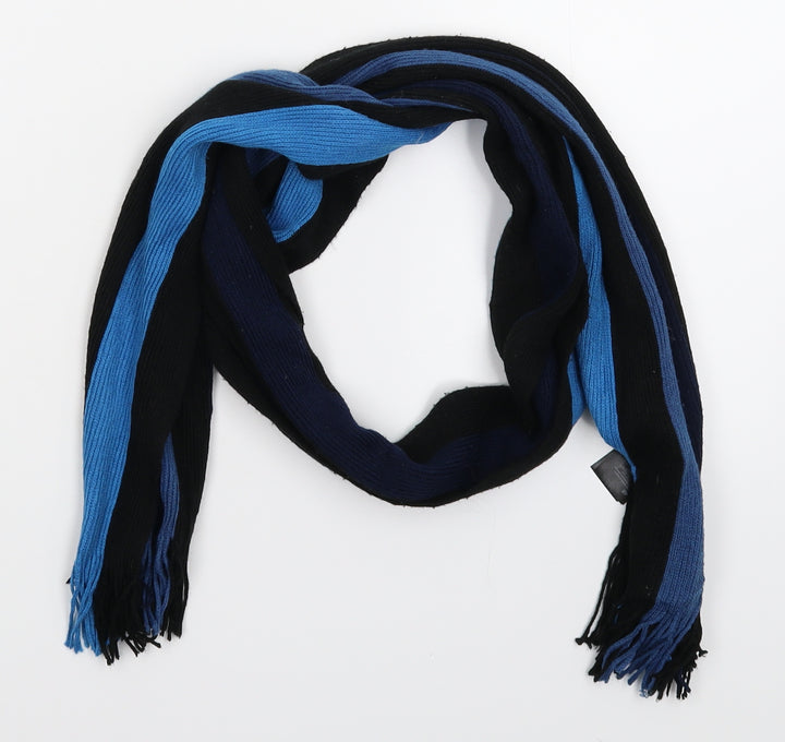H&M Unisex Multicoloured Striped Knit Scarf One Size