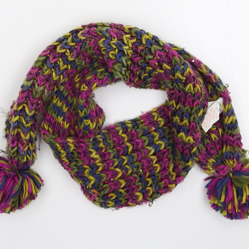 Young Dimension Girls Multicoloured  Knit Scarf Scarves & Wraps One Size