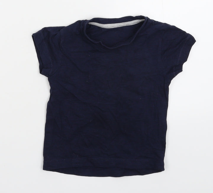 Matalan Baby Blue Basic T-Shirt Size 9-12 Months