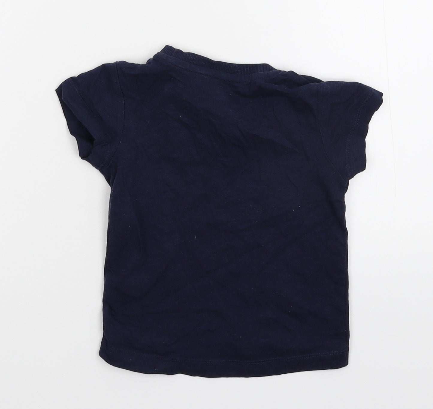 Matalan Baby Blue   Basic T-Shirt Size 9-12 Months