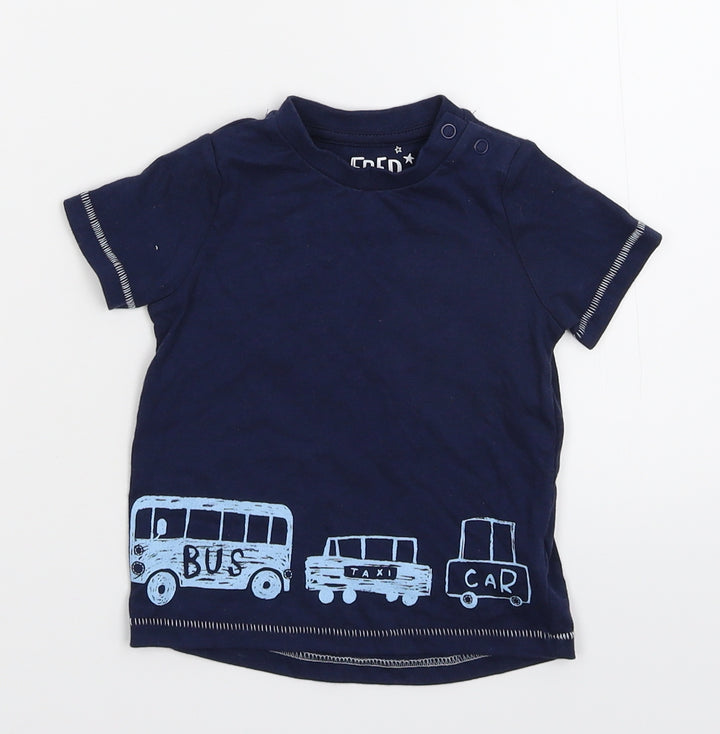F&F Baby Blue   Basic T-Shirt Size 3-6 Months
