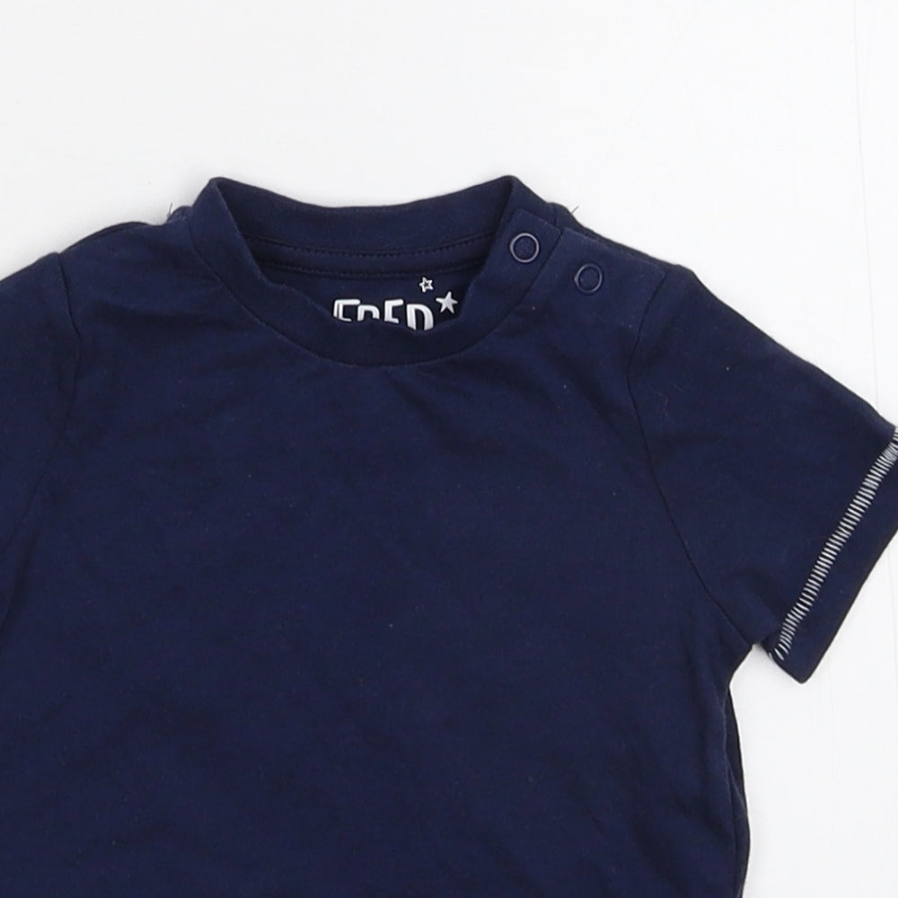 F&F Baby Blue   Basic T-Shirt Size 3-6 Months