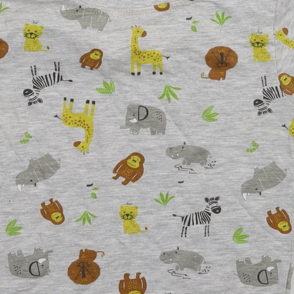 Primark Baby Grey   Basic T-Shirt Size 12-18 Months