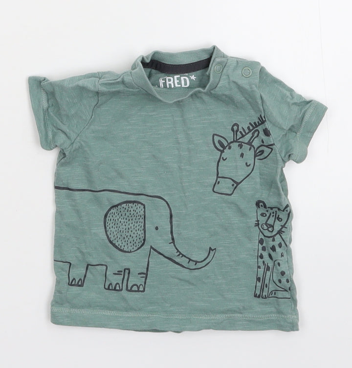 F&F Baby Grey   Basic T-Shirt Size 0-3 Months