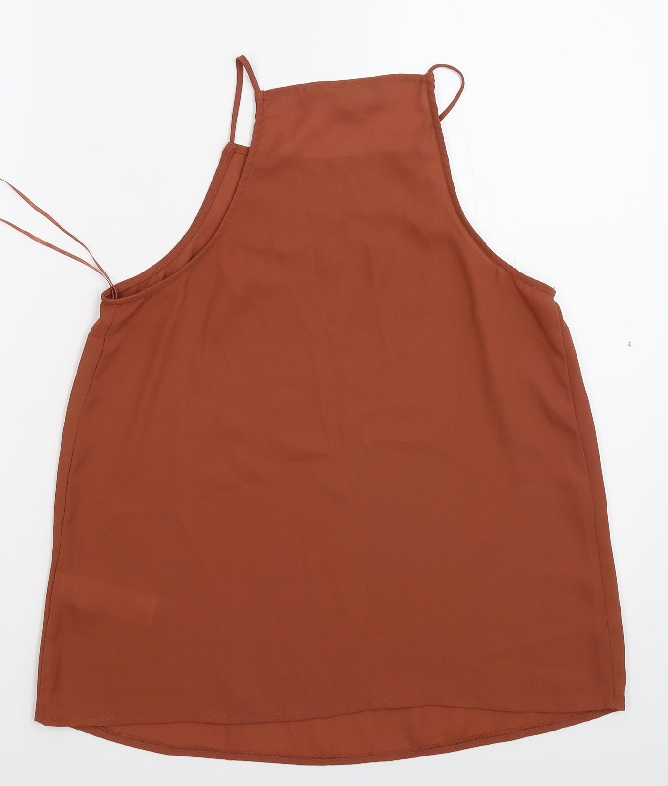New Look Womens Beige   Basic Tank Size 8