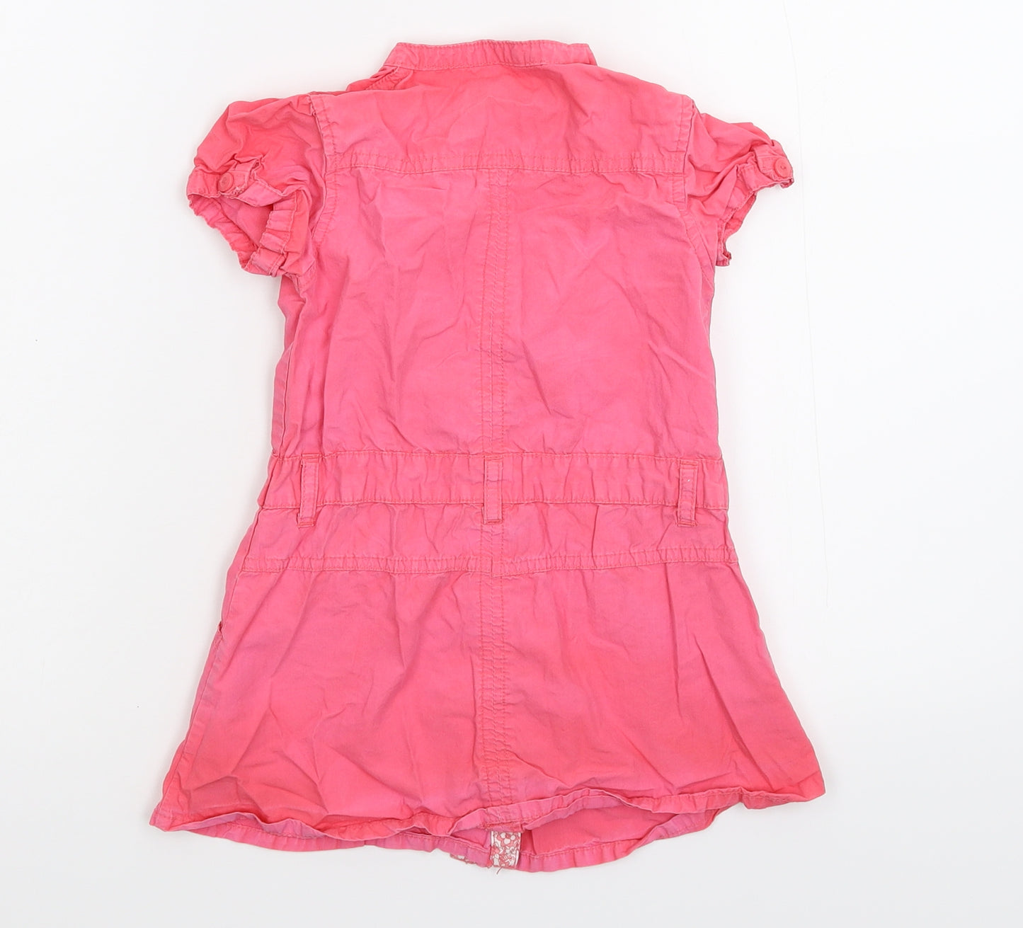 Earlydays Girls Pink   Shirt Dress  Size 18-24 Months