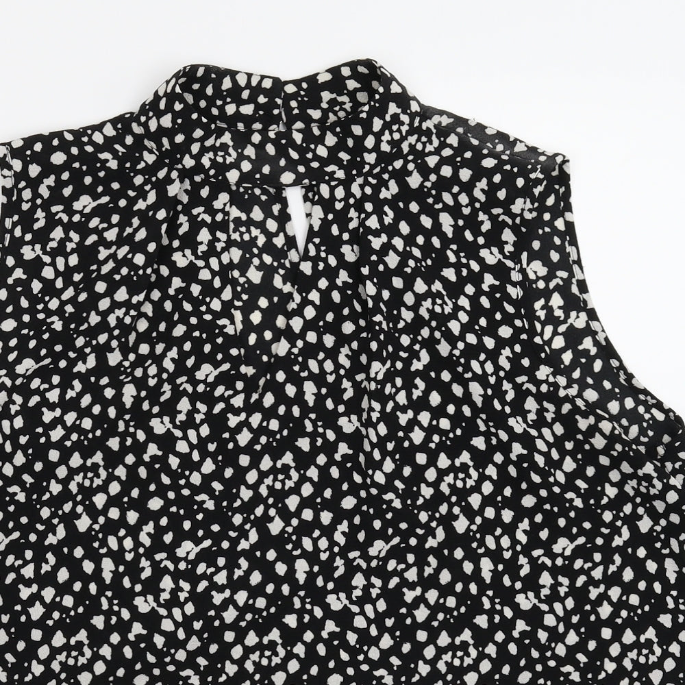 Papaya Womens Black   Basic Blouse Size 16