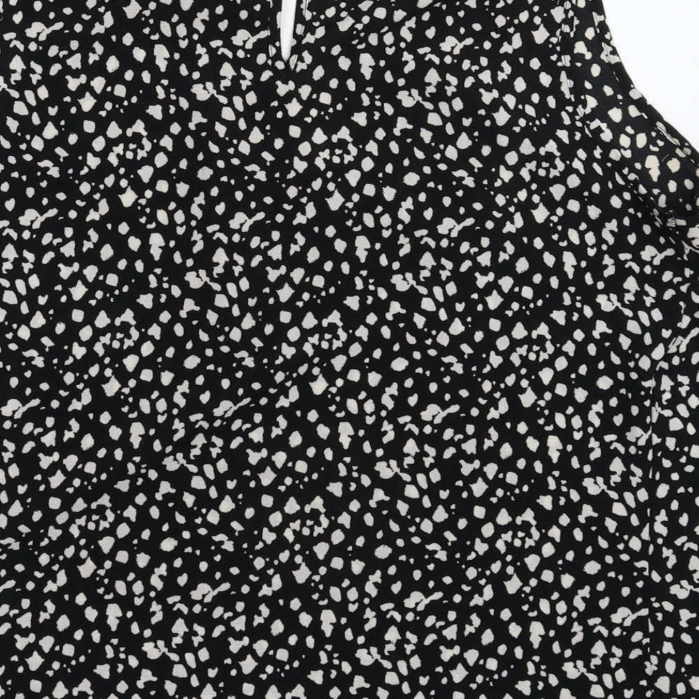 Papaya Womens Black   Basic Blouse Size 16