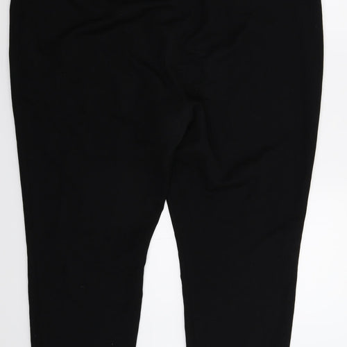 Preworn Womens Black   Trousers  Size 42 in L28 in