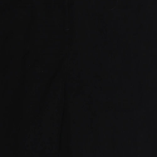 Preworn Womens Black   Trousers  Size 42 in L28 in