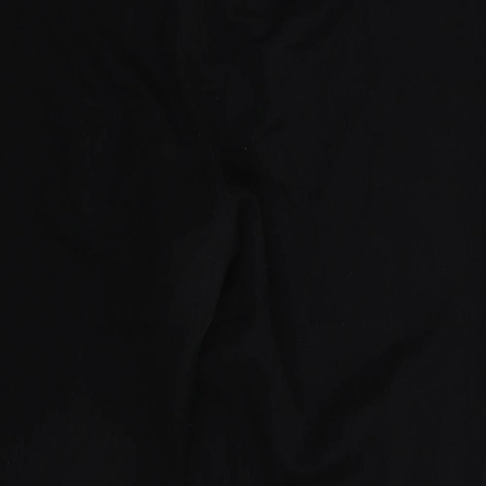 Preworn Womens Black   Trousers  Size 42 in L28 in