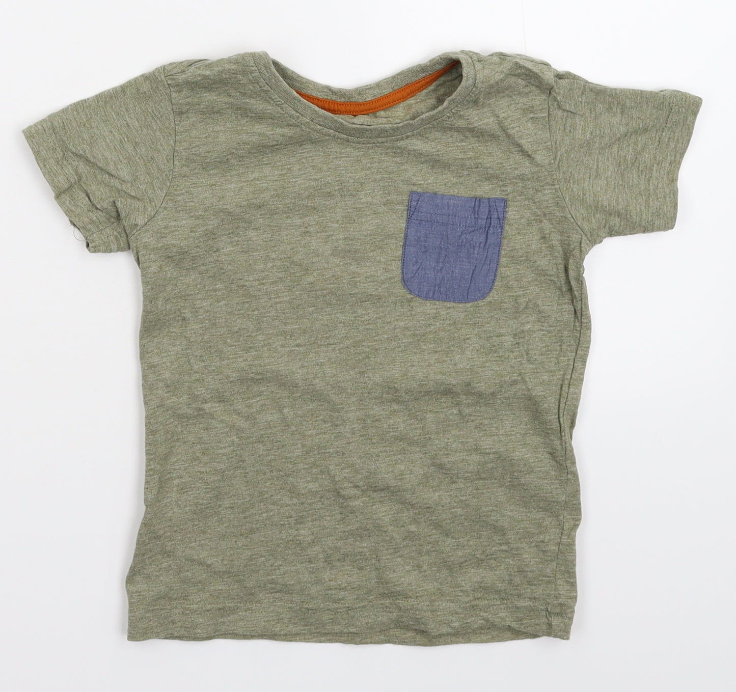 Matalan Boys Grey   Basic T-Shirt Size 3-4 Years