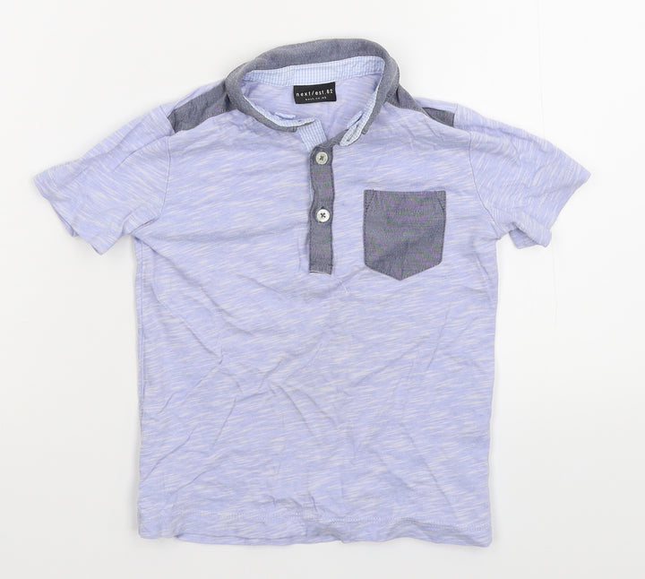NEXT Boys Blue Basic Polo Size 3 Years