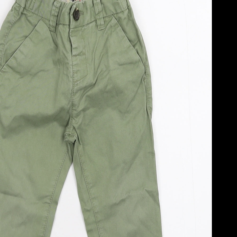 NEXT Boys Green   Chino Trousers Size 2-3 Years