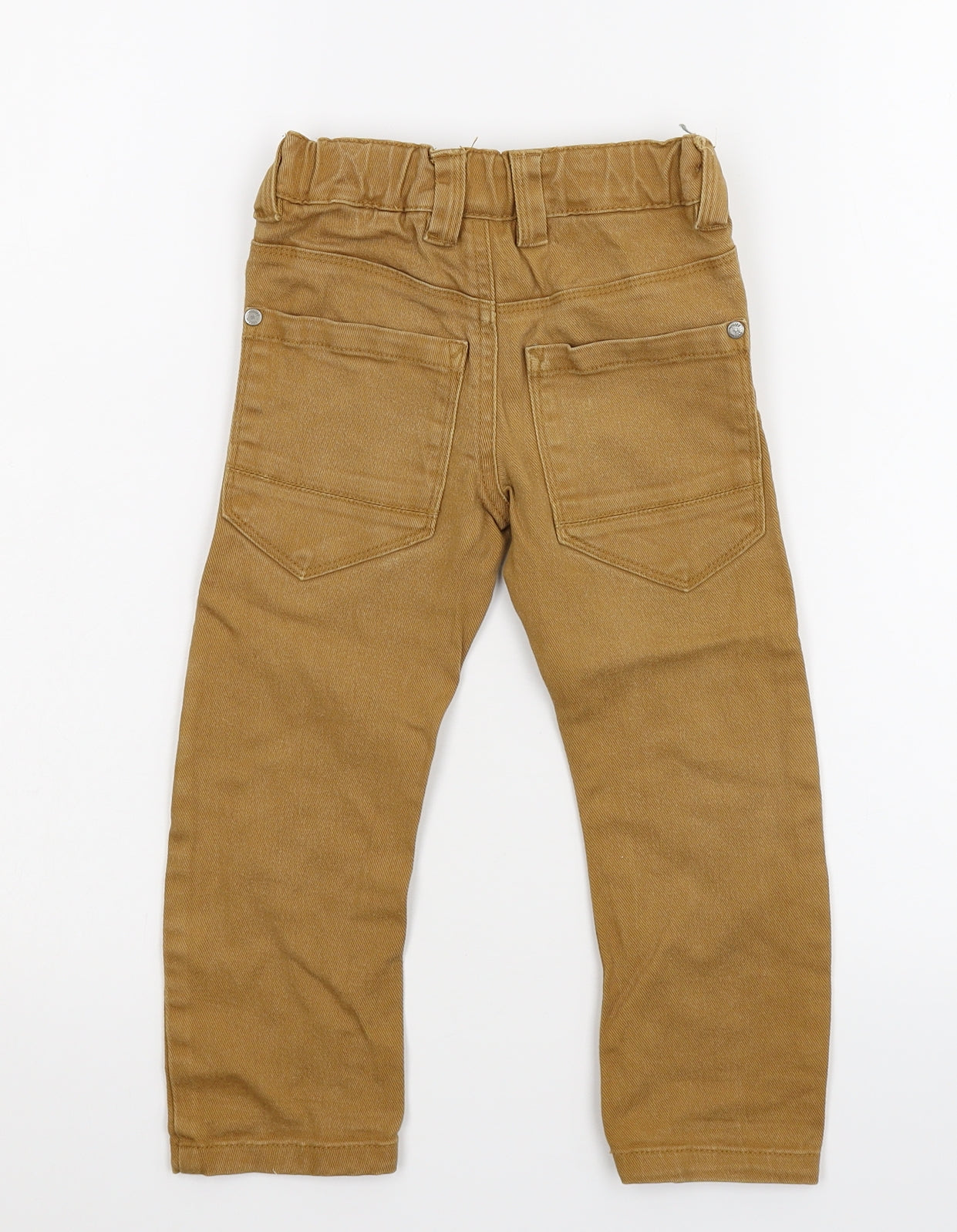 NEXT Boys Brown  Denim Straight Jeans Size 3 Years