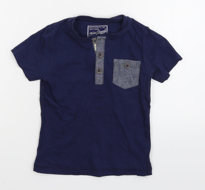 NEXT Boys Blue   Basic T-Shirt Size 3 Years
