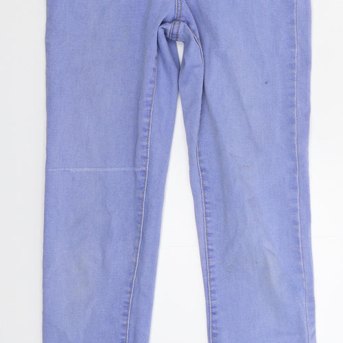 Denim & Co. Womens Blue  Denim Jegging Jeans Size 10 L27 in