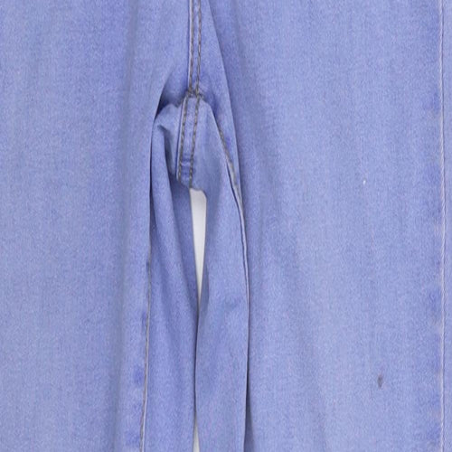 Denim & Co. Womens Blue  Denim Jegging Jeans Size 10 L27 in