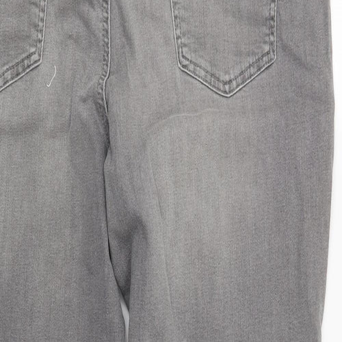 TU Womens Grey  Denim Skinny Jeans Size 18 L23 in