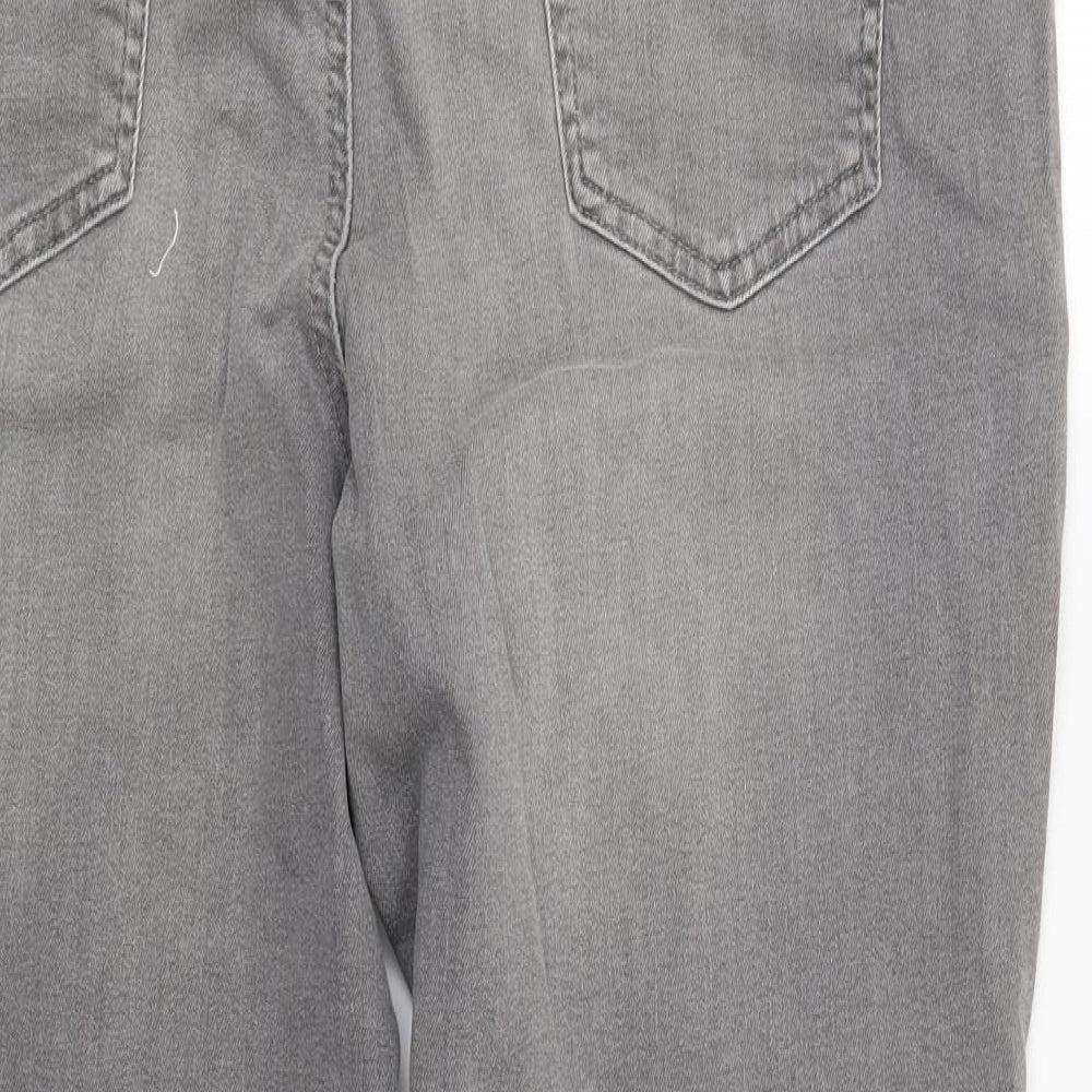 TU Womens Grey  Denim Skinny Jeans Size 18 L23 in