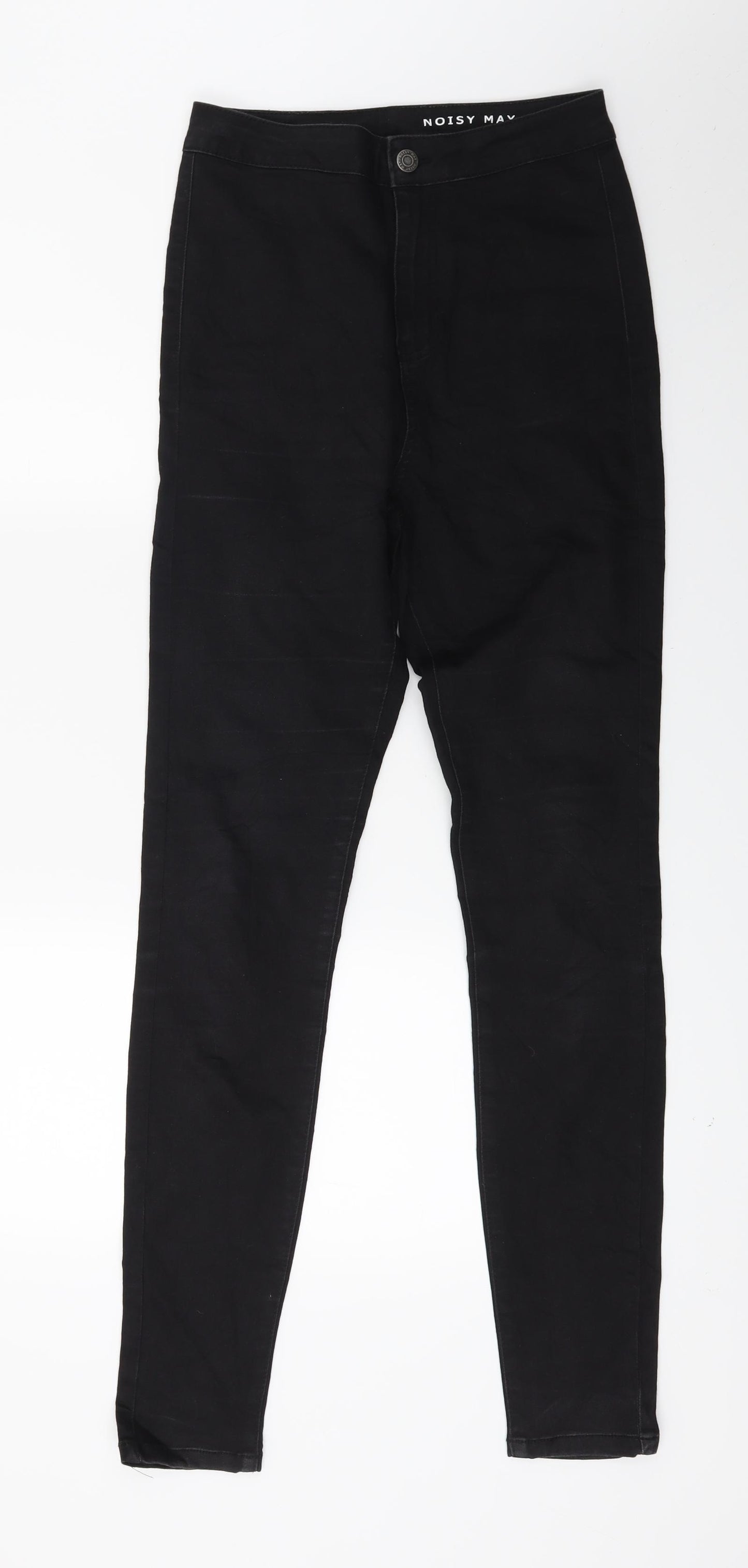 Noisy may Womens Black  Denim Skinny Jeans Size 28 in L28 in