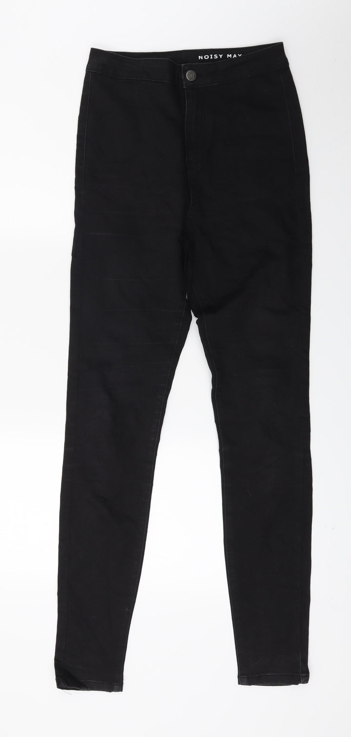 Noisy may Womens Black  Denim Skinny Jeans Size 28 in L28 in