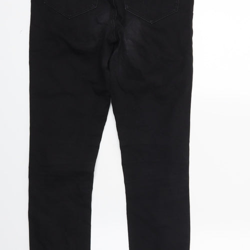 Noisy may Womens Black  Denim Skinny Jeans Size 28 in L28 in