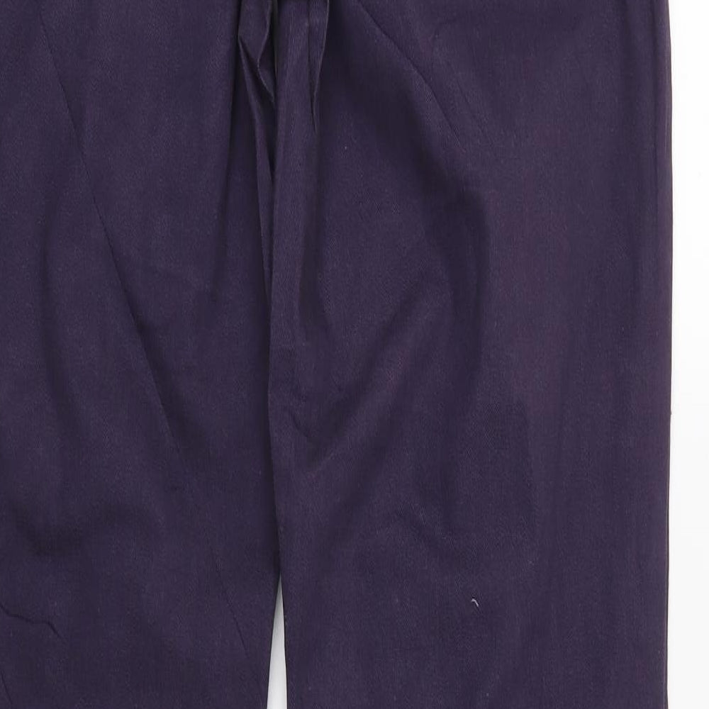 EDC Womens Purple  Denim Straight Jeans Size 14 L30 in