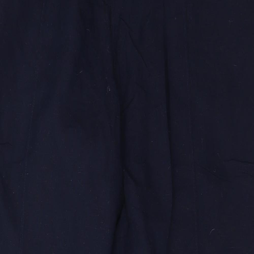 Jaeger Womens Blue   Capri Trousers Size 16 L23 in