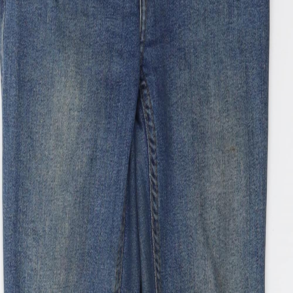 New Look Womens Blue  Denim Skinny Jeans Size 6 L24 in