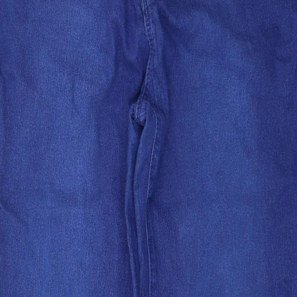 Primark Womens Blue  Denim Skinny Jeans Size 16 L26 in