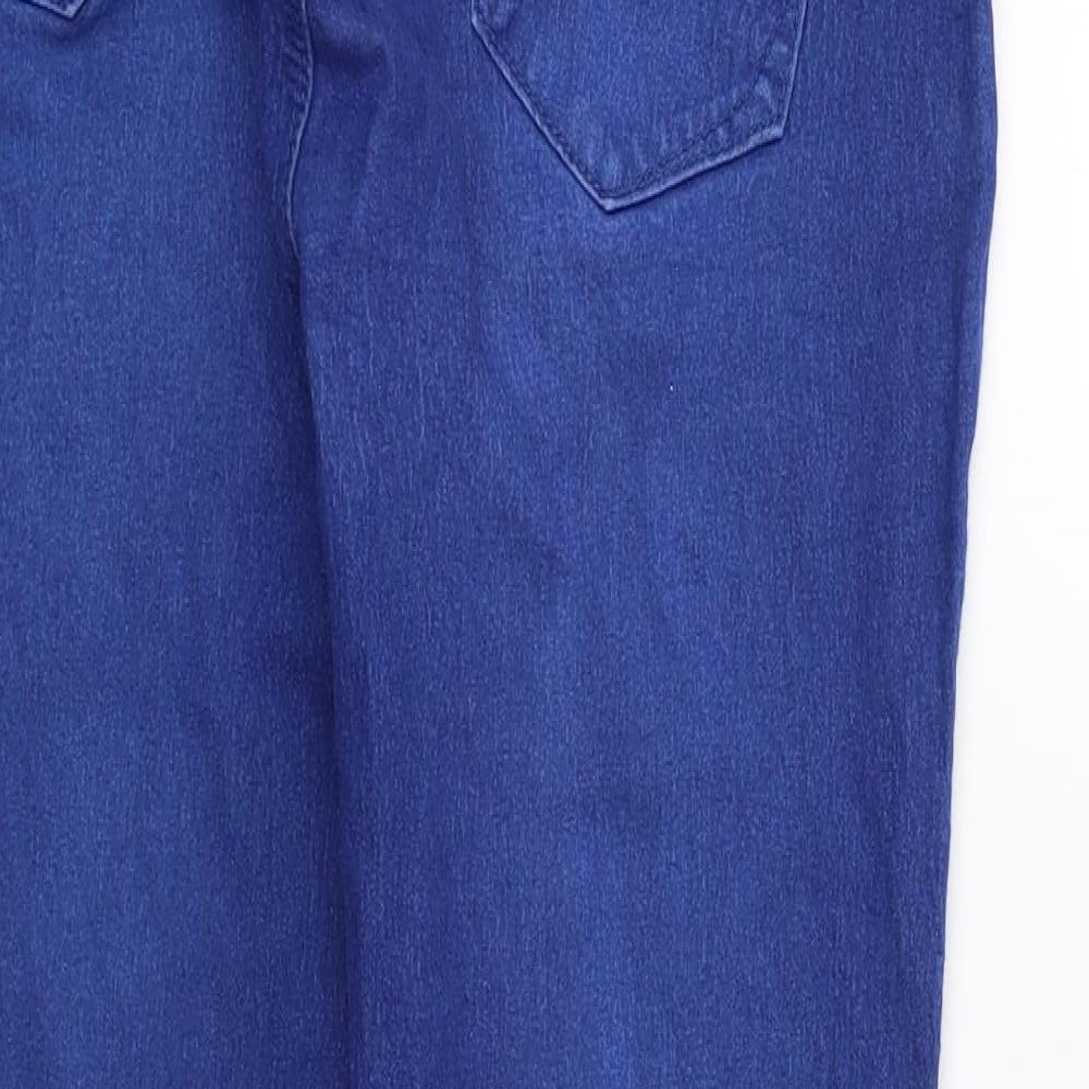 Primark Womens Blue  Denim Skinny Jeans Size 16 L26 in