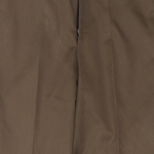 Preworn Womens Brown  Denim Trousers  Size 36 in L26 in
