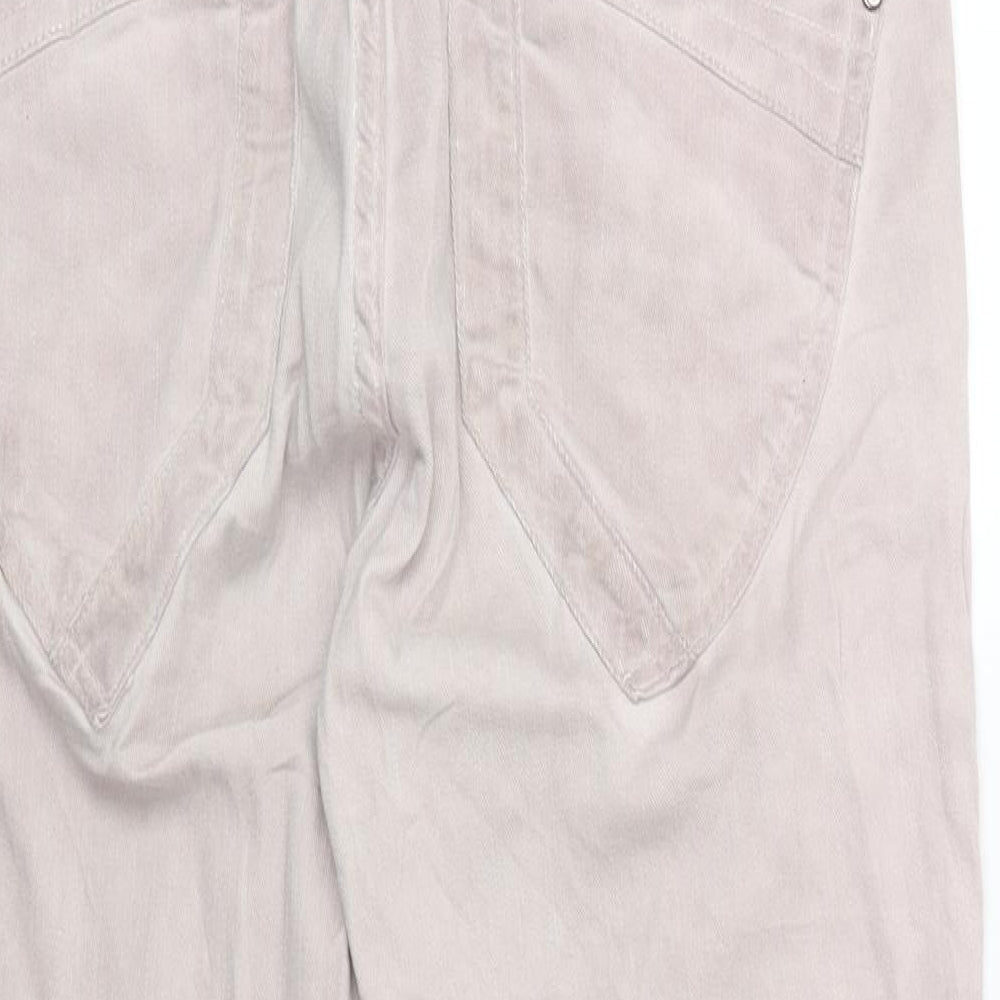 TREDY Womens Pink  Denim Skinny Jeans Size 10 L26 in