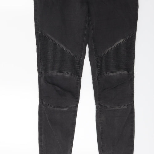 Review Womens Black  Denim Skinny Jeans Size 28 in L29 in