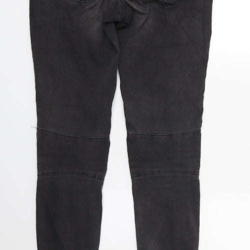 Review Womens Black  Denim Skinny Jeans Size 28 in L29 in