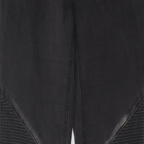 Review Womens Black  Denim Skinny Jeans Size 28 in L29 in