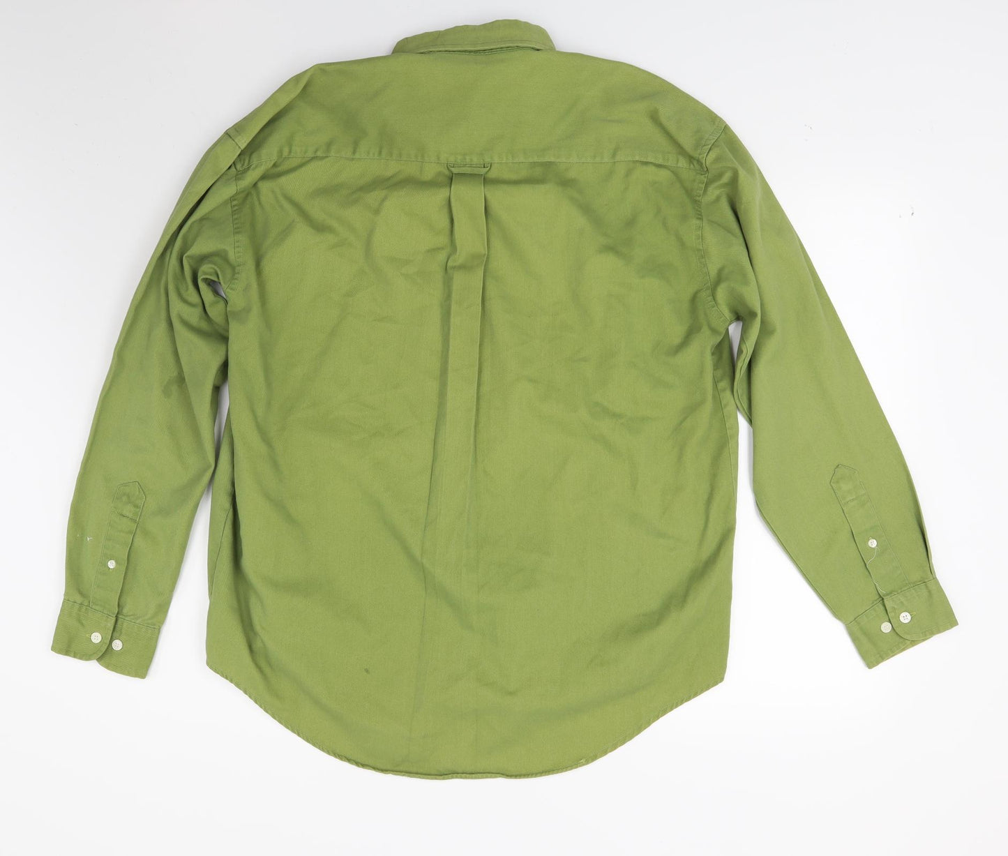 Baresi Jeans Mens Green    Button-Up Size L