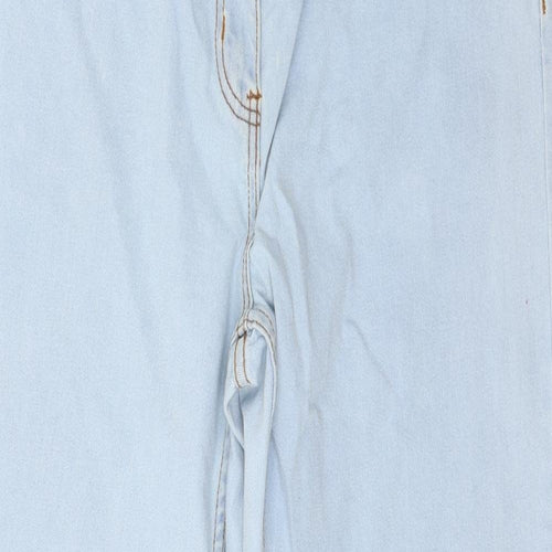 Cotton Traders Womens Blue  Denim Straight Jeans Size 16 L27 in