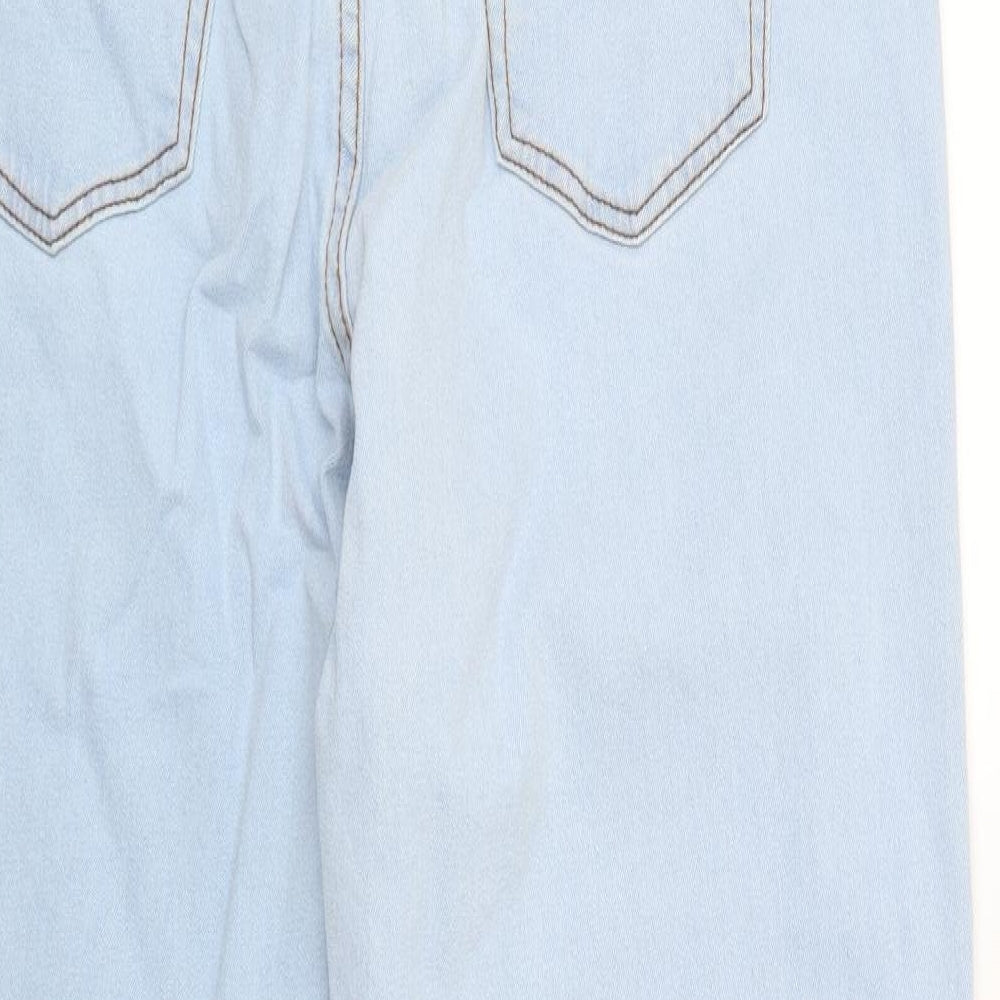 Cotton Traders Womens Blue  Denim Straight Jeans Size 16 L27 in