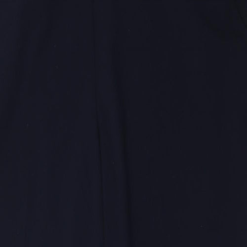 Marks and Spencer Womens Blue   Cropped Trousers Size 18 L25 in