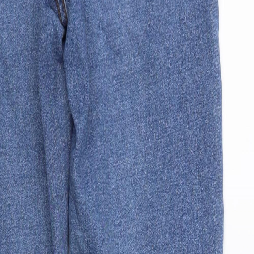 Primark Womens Blue  Denim Skinny Jeans Size 8 L26 in