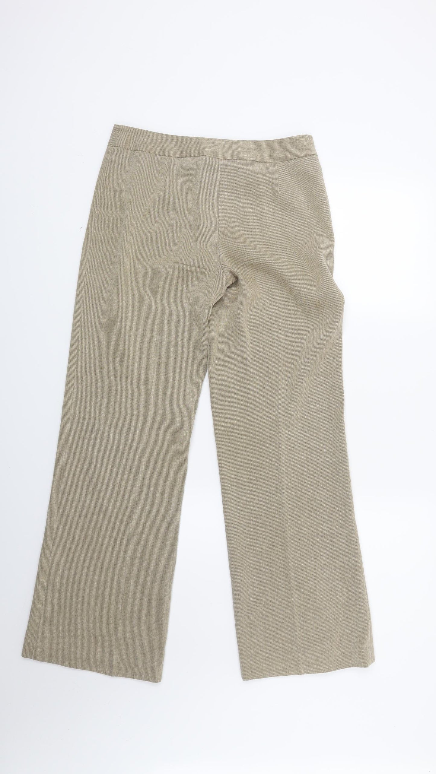 NEXT Womens Beige   Trousers  Size 6 L27 in