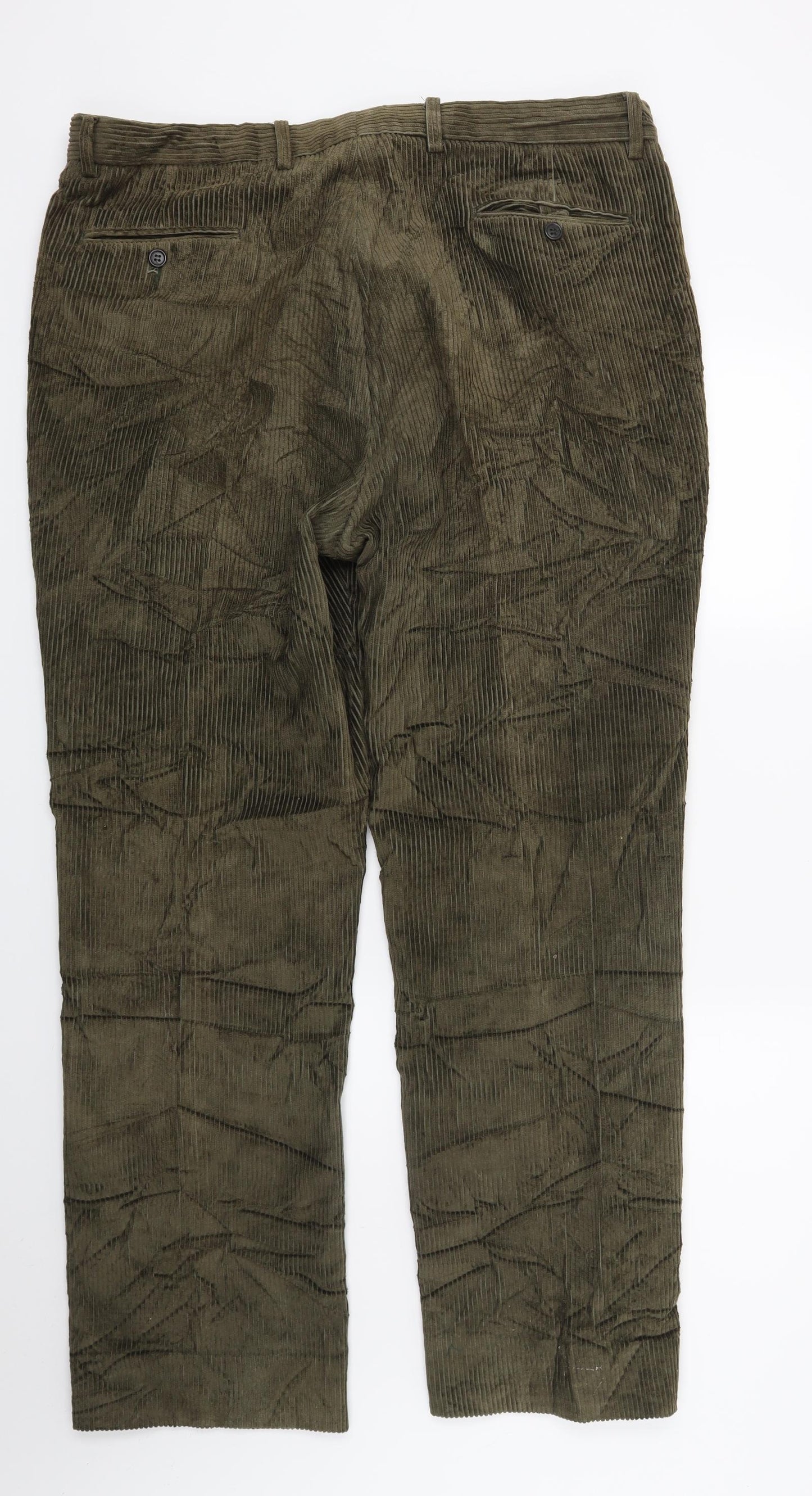 Viceroy Mens Green  Corduroy Trousers  Size 40 L33 in
