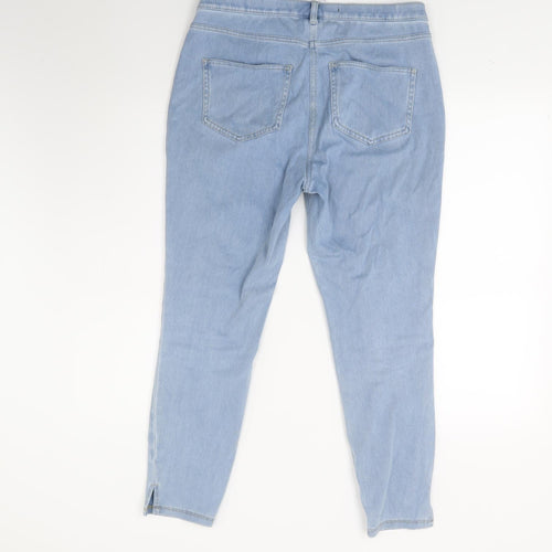 NEXT Womens Blue  Denim Jegging Jeans Size 14 L23 in