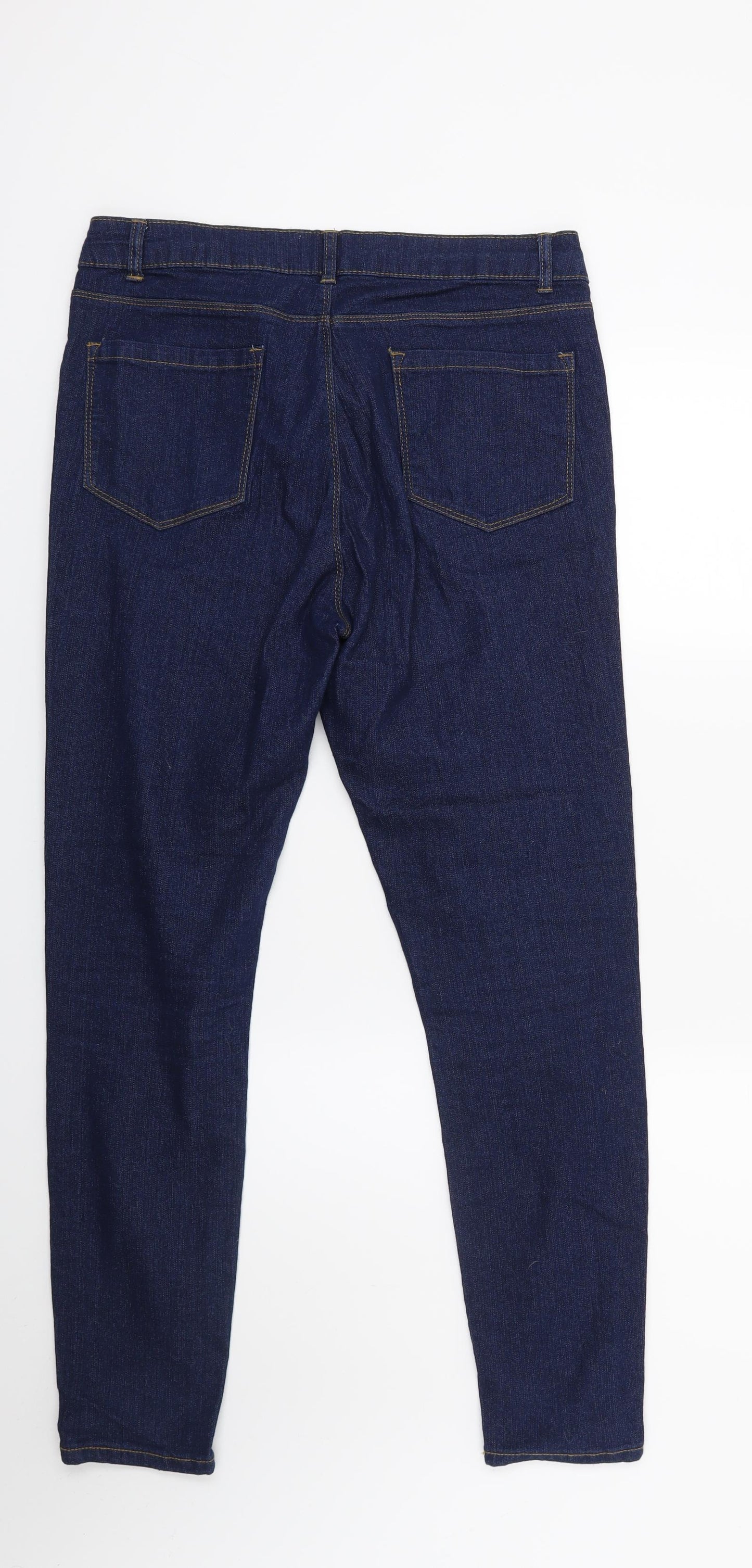 Matalan Womens Blue  Denim Skinny Jeans Size 12 L26 in