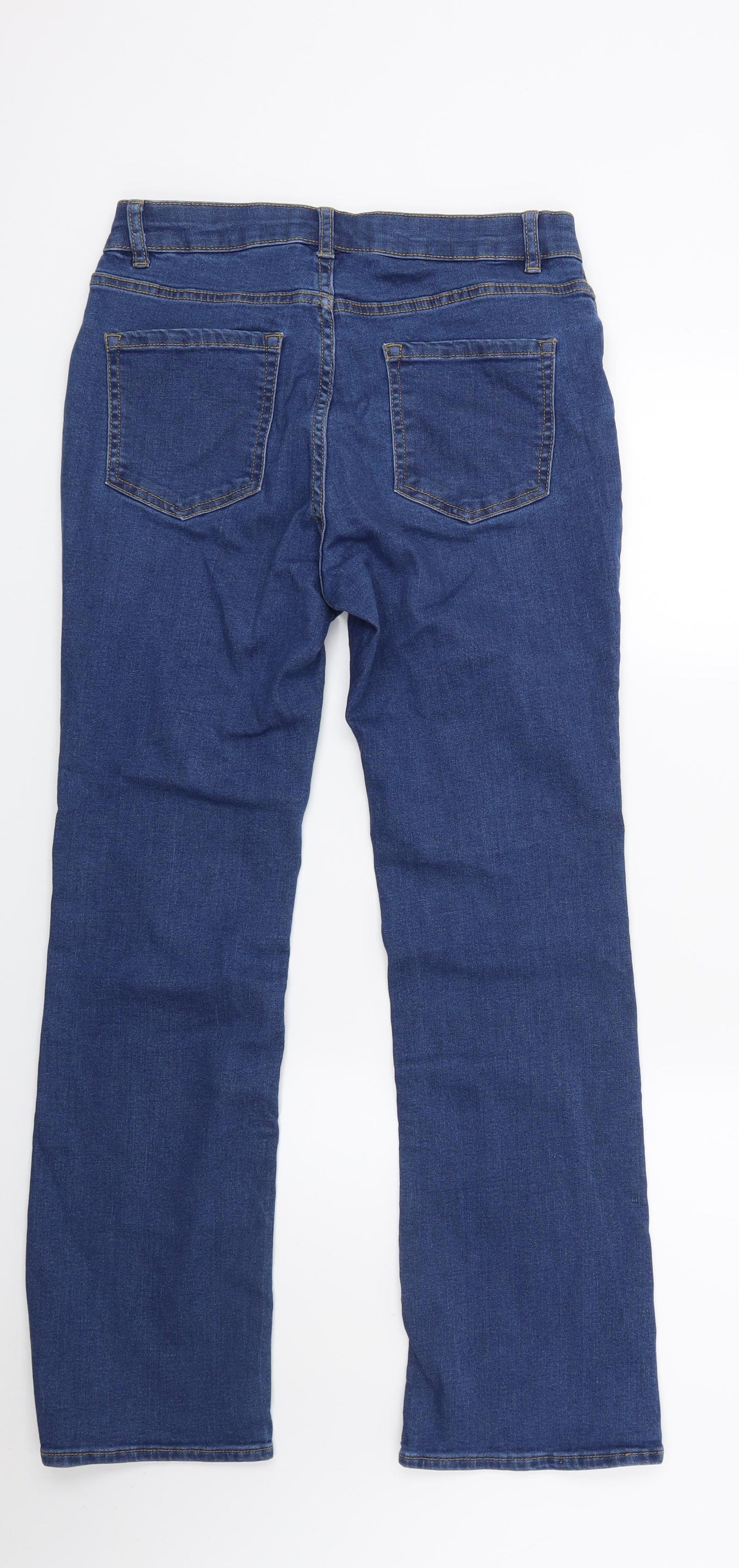 NEXT Womens Blue  Denim Bootcut Jeans Size 12 L26 in