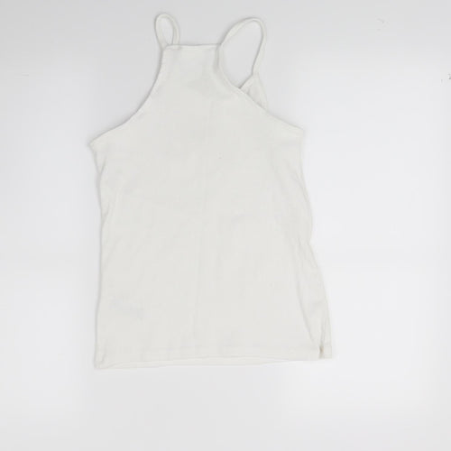 Marks and Spencer Girls White   Camisole Tank Size 14 Years